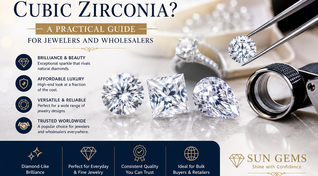 What Is Cubic Zirconia? A Practical Guide for Jewelers and Wholesalers